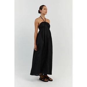NWT DISSH Gina Gathered Midi Dress
